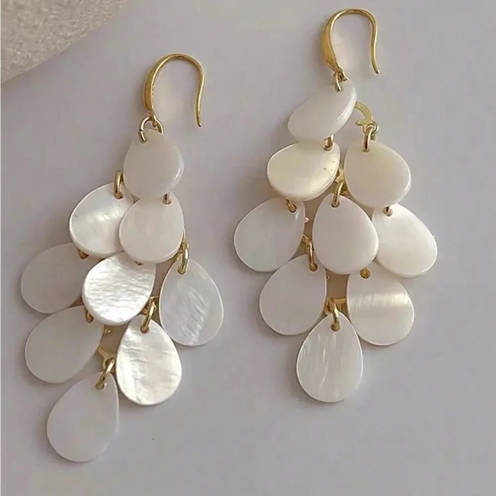 Geo dangle earrings N1239